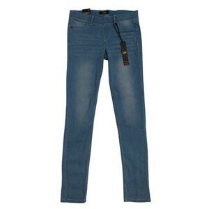 Lee Womens XL Skinny Fit Stretch Denim Jeans Light Blue, cotton/ polyester, NWT